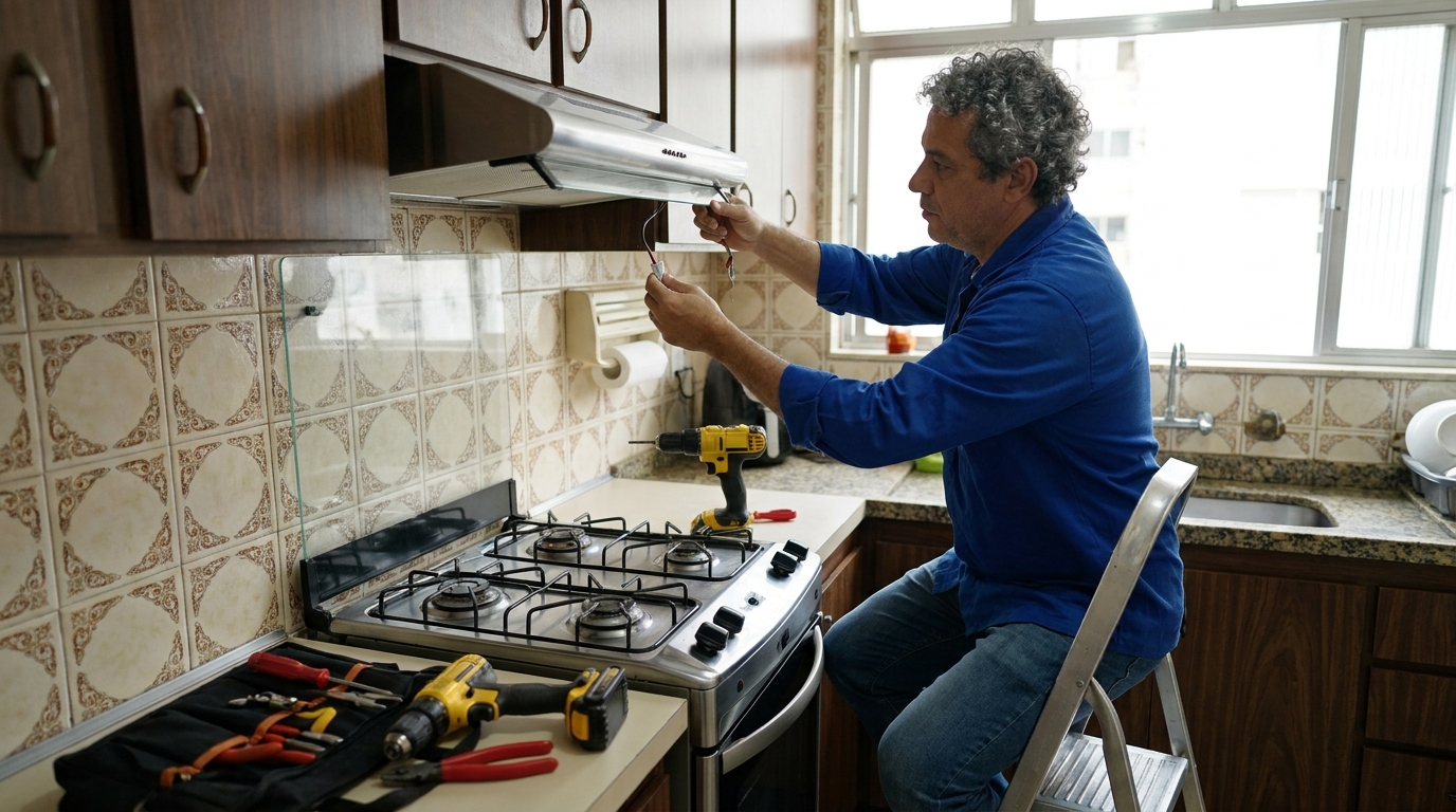 Instalação de Coifa e Depurador/Exaustor perto de mim em Maringá‑PR