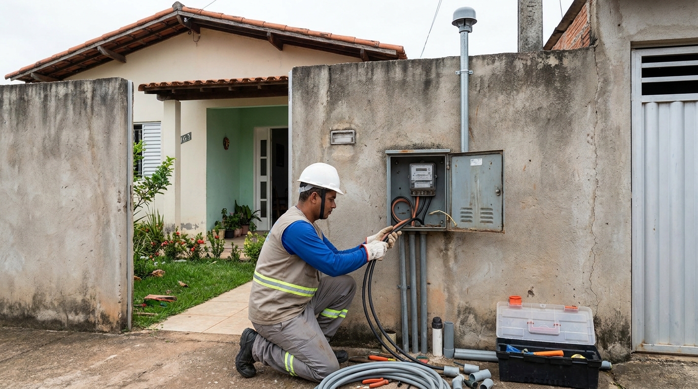 Instalação de Padrão de Energia perto de mim em Maringá‑PR